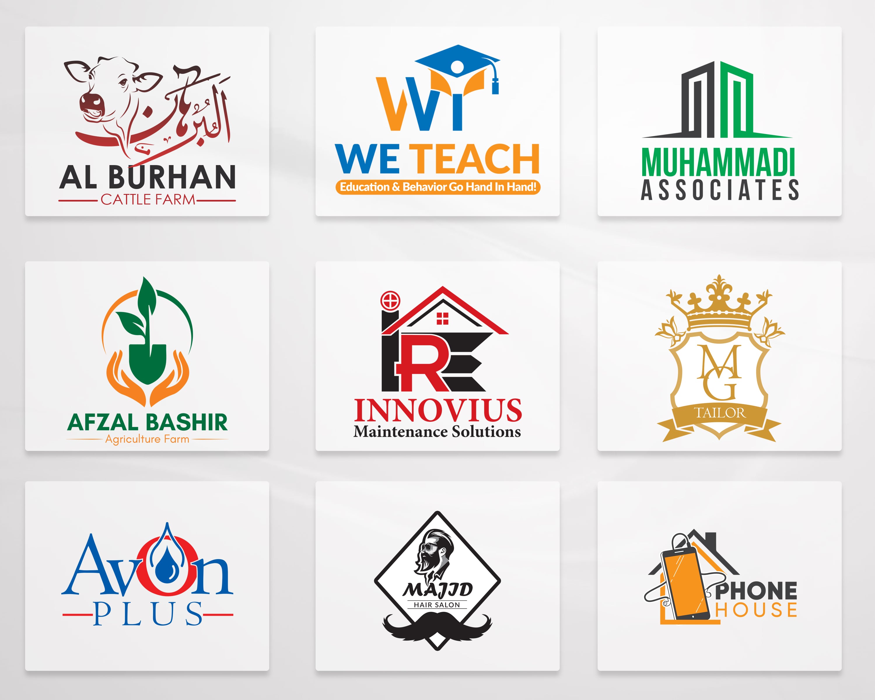 Creative Business Name and Slogan Branding Concept for Modern Companies in Mssachusetts ,MA