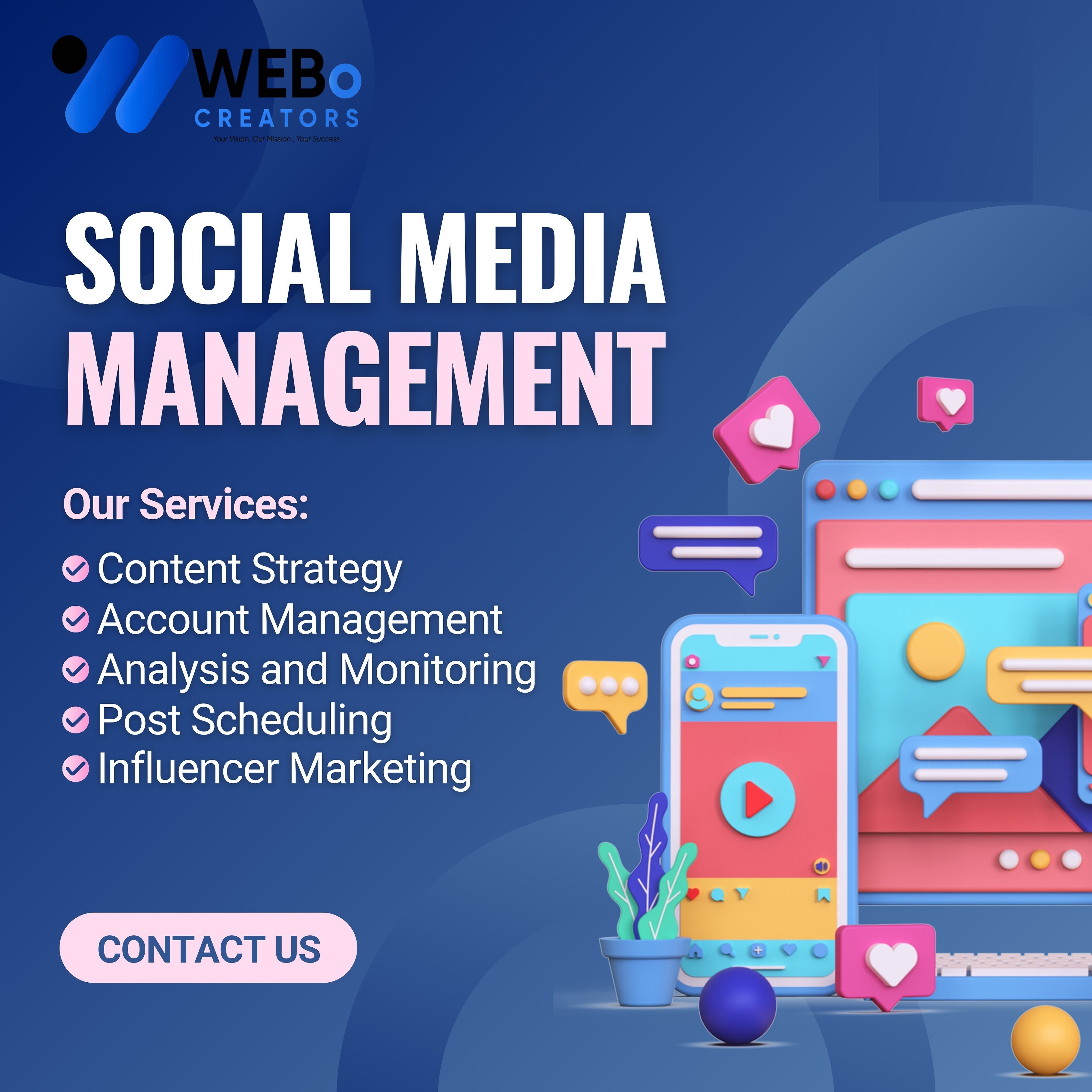Social Media Management Services, Marketing & Optimization Company in Mssachusetts ,MA