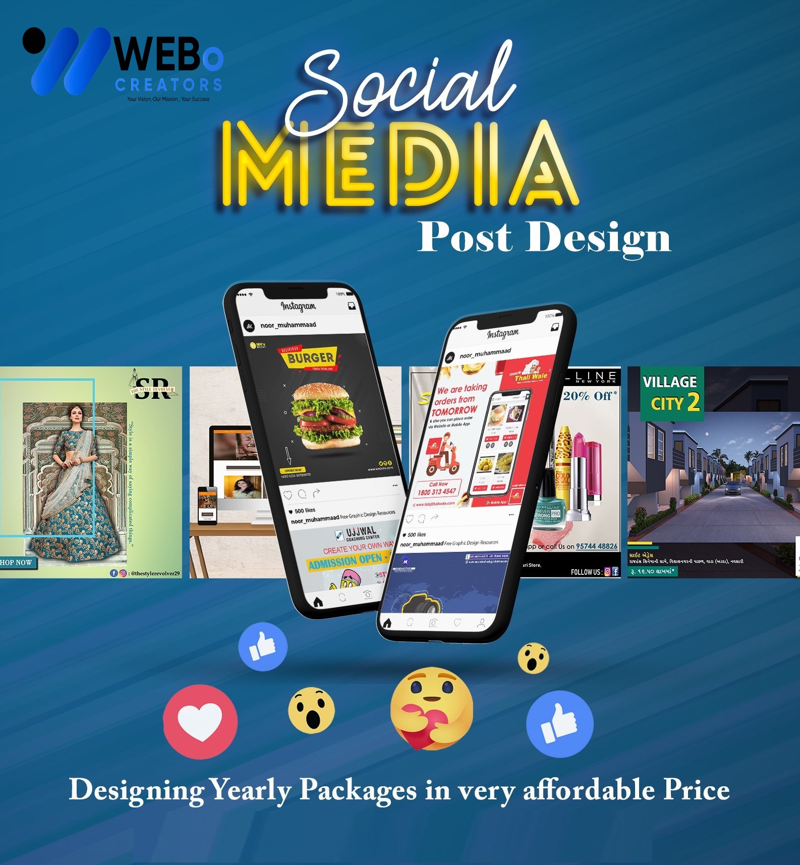 Social Media Post Design Services in Mssachusetts ,MA for Businesses and Brands