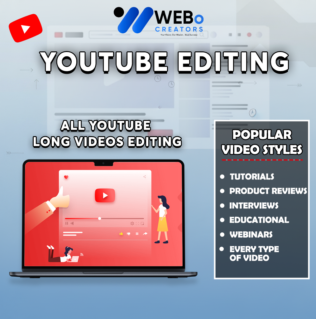 YouTube Video Editing Services at Affordable Cost - Hire Experienced YouTube Video Editors in Mssachusetts ,MA